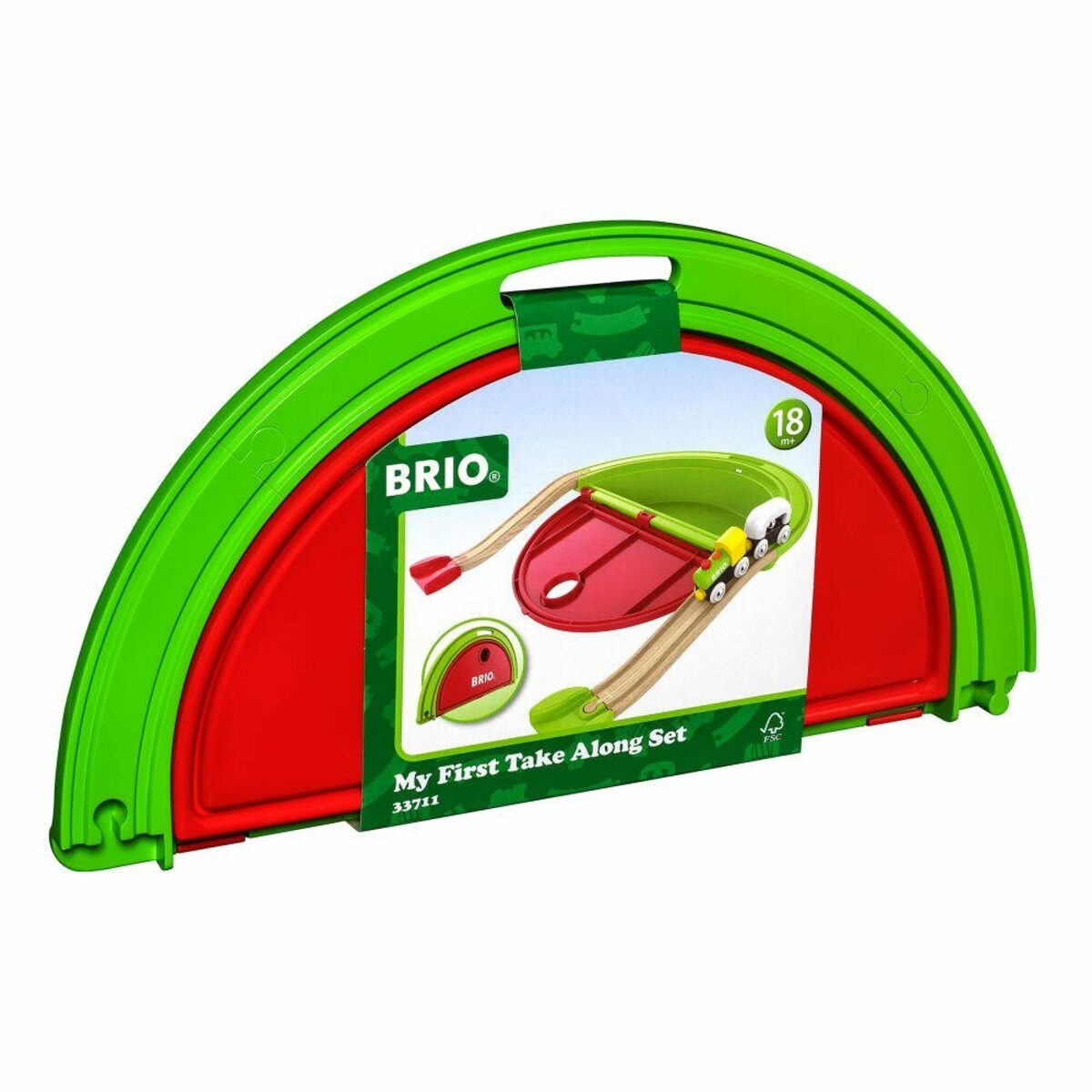 Bild 1 von BRIO® Spielzeug-Eisenbahn Mein erster Mitnehm-Spielkoffer