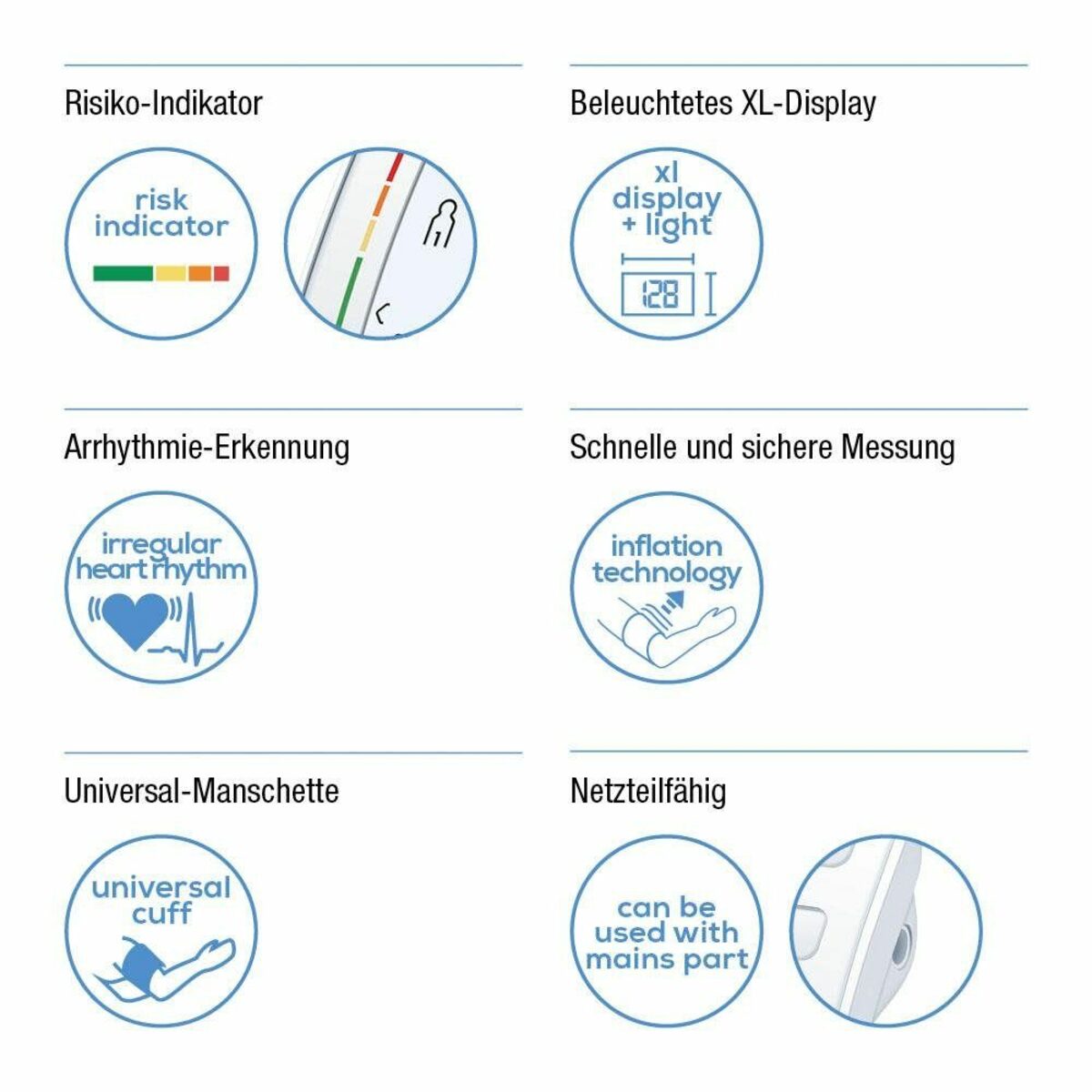 Bild 4 von BEURER Oberarm-Blutdruckmessgerät BM 57, Bluetooth