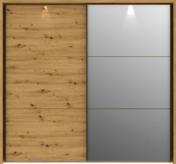 Bild 3 von FORTE Schwebetürenschrank Trondheim inklusive Beleuchtung