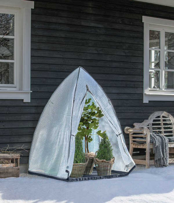Bild 4 von Dehner Winterschutzzelt Asgard, anthrazit, ca. B120/H178/T120 cm