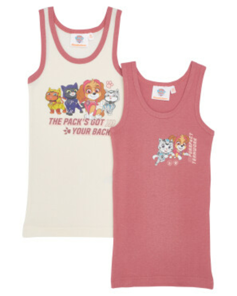 Bild 1 von Paw Patrol Unterhemden
       
    2 Stück  verschiedene Designs
   
      offwhite
