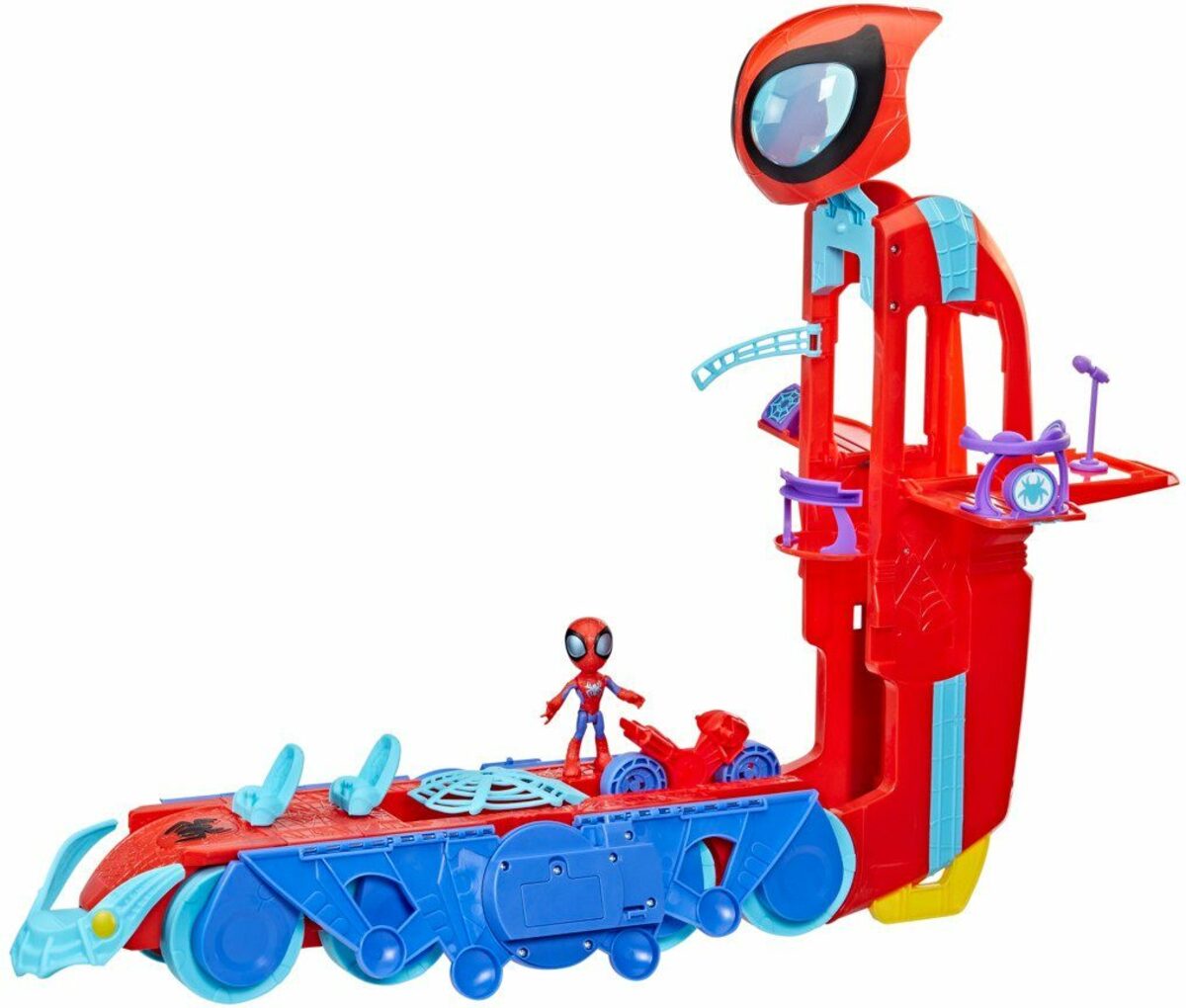 Bild 3 von Hasbro Spielwelt Marvel Spidey and His Amazing Friends 2-in-1 Spider Raupe, mit Licht und Sound