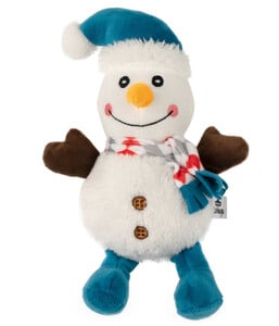 Dehner Lieblinge Hundespielzeug Snowman, ca. B16/H27/T6 cm