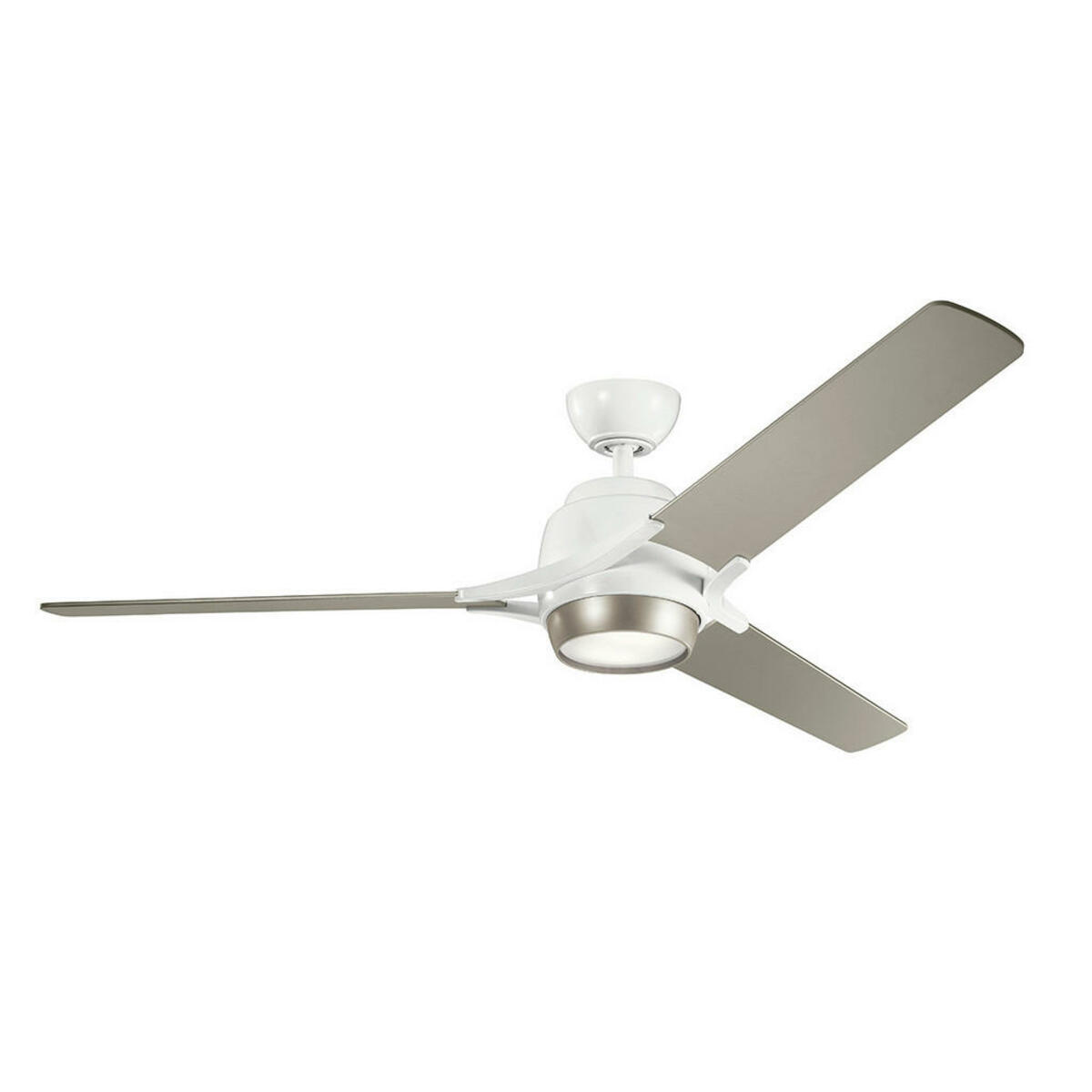 Bild 1 von Deckenventilator Elstead Zeus, Metall, 46 cm, Grüner Punkt, RoHS, Fernbedienung, Sommerbetrieb, Winterbetrieb, Freizeit, Heizen & Kühlen, Ventilatoren