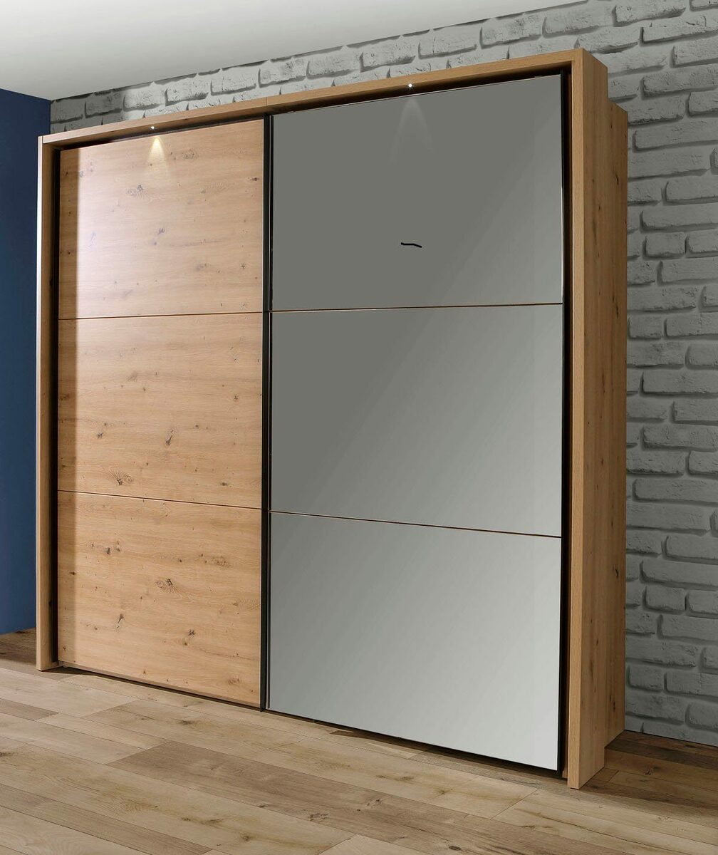 Bild 1 von FORTE Schwebetürenschrank Trondheim inklusive Beleuchtung