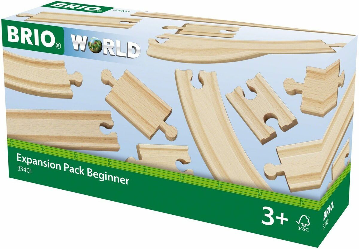 Bild 3 von BRIO® Gleise-Set Holzspielzeug, BRIO® WORLD, Kleines Schienensortiment, (Set), aus Holz, FSC®- schützt Wald - weltweit