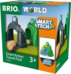 BRIO® Spielzeug-Auto BRIO Bahn 33935 - Smart Tech Action Tunnel