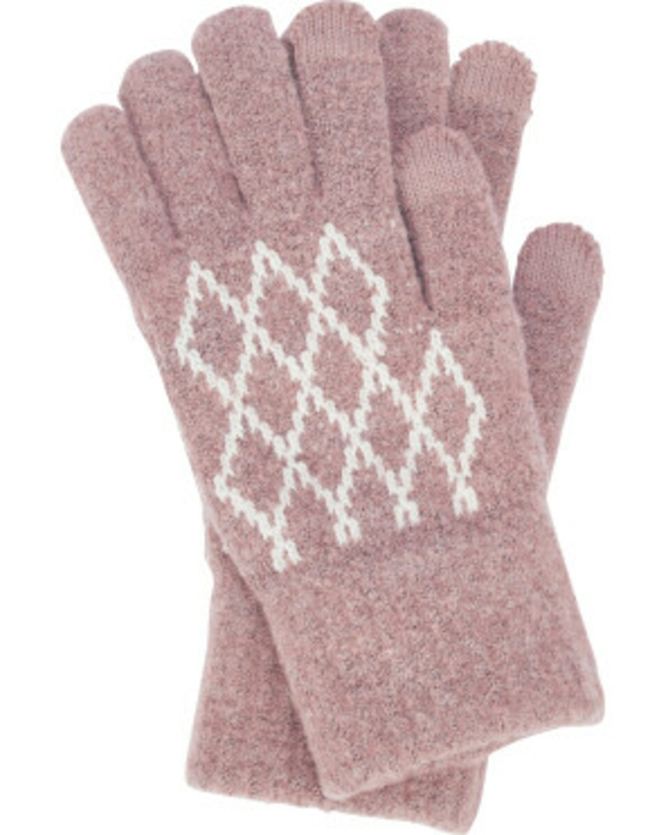 Bild 1 von Gemusterte Handschuhe
       
      Janina Touchfunktion
   
      hellrosa melange