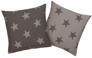 Kissenbezüge Stella Kissenhülle mit Sternenmuster, in verschiedenen Größen, my home (2 Stück)