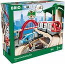 Bild 4 von BRIO® Spielzeug-Eisenbahn Holzspielzeug, BRIO® WORLD, Großes Bahn Reisezug Set, (Set), Made in Europe, FSC®- schützt Wald - weltweit