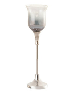 Teelichthalter Pokal
       
       ca. 10 x 30 cm
   
      grau