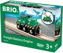 Bild 2 von BRIO® Spielzeug-Eisenbahn Holzspielzeug, BRIO® WORLD, Batterie Frachtlok, mit LichtfunktionMade in Europe, FSC® - schützt Wald - weltweit