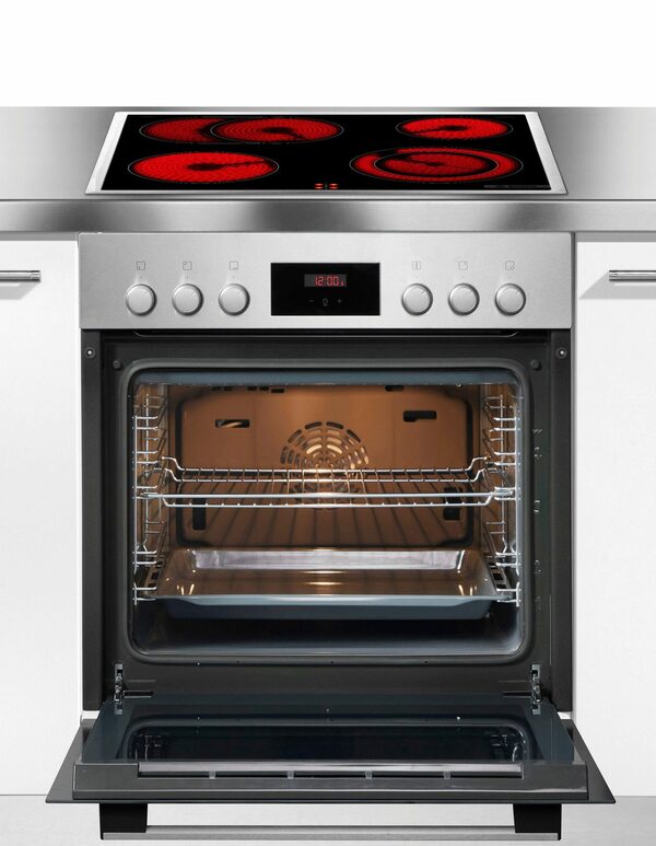 Bild 3 von BOSCH Elektro-Herd-Set HND231AS62, mit Teleskopauszug nachrüstbar, ecoClean Direct