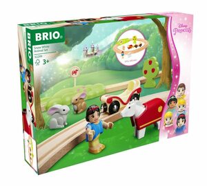 BRIO® Spielzeugeisenbahn-Set Disney Princess Schneewittchens Eisenbahn Set 17 Teile 32299