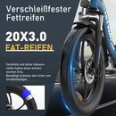 Bild 3 von HITWAY E-Bike 20" *3.0"Fat Tire klapprad BK6S E-ahrrad,11,2Ah Max.35-90km,StVZO