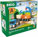 Bild 3 von BRIO® Spielzeug-Eisenbahn BRIO® WORLD, Starterset Güterzug mit Kran, (Set), Made in Europe, FSC®- schützt Wald - weltweit
