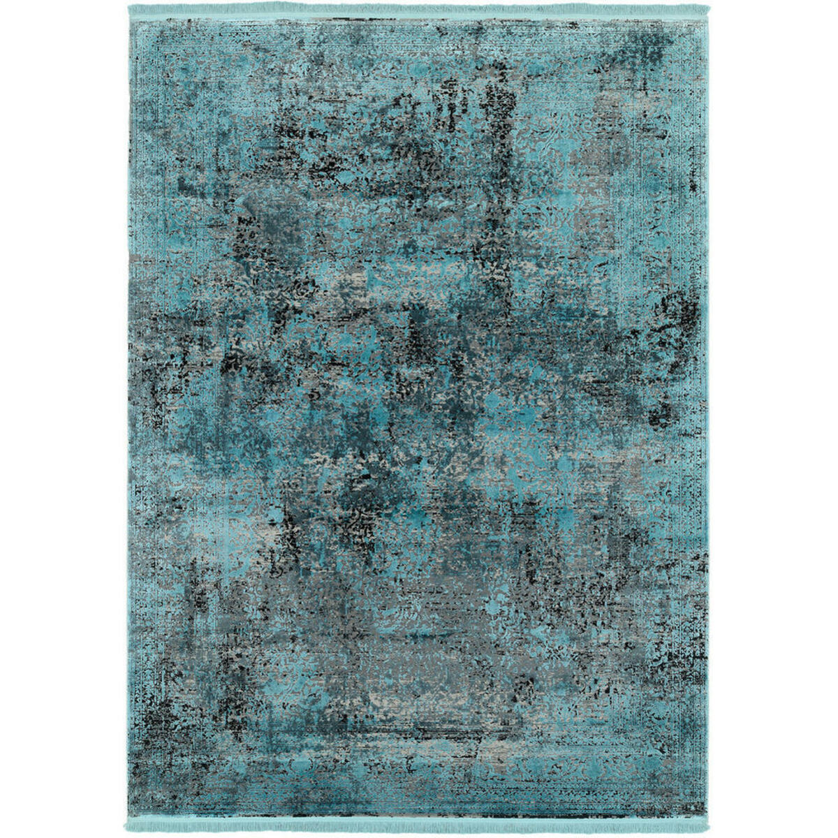 Bild 1 von Dieter Knoll Webteppich, Blau, Textil, Uni, rechteckig, 140 cm, Oeko-Tex® Standard 100, für Fußbodenheizung geeignet, pflegeleicht, Teppiche & Böden, Teppiche, Moderne Teppiche