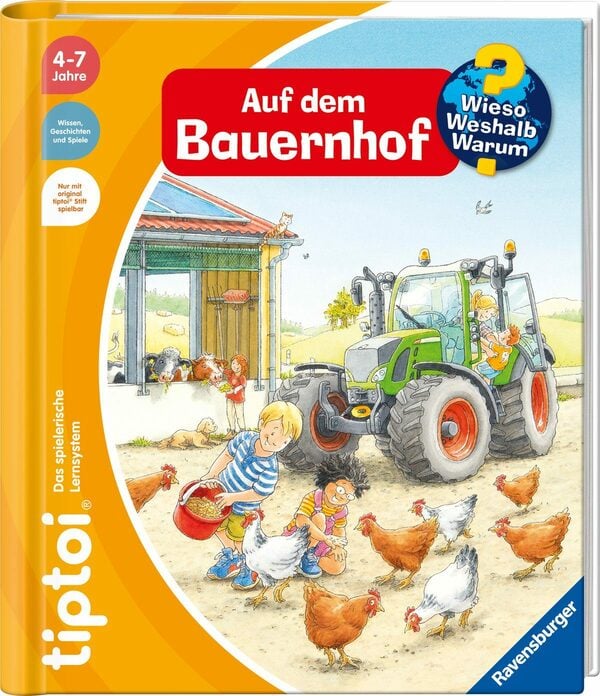 Bild 1 von Ravensburger Spiel, tiptoi® Starter-Set: Stift und Bauernhof-Buch, Made in Europe, FSC® - schützt Wald - weltweit