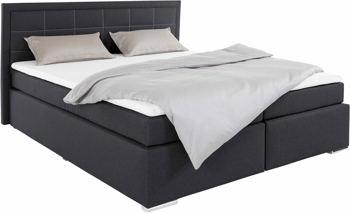 Bild 2 von COLLECTION AB Boxbett Athena, wahlweise mit Bettkasten, inkl. Topper bei Ausführung mit Matzratze, in Härtgraden H2, H3, H4