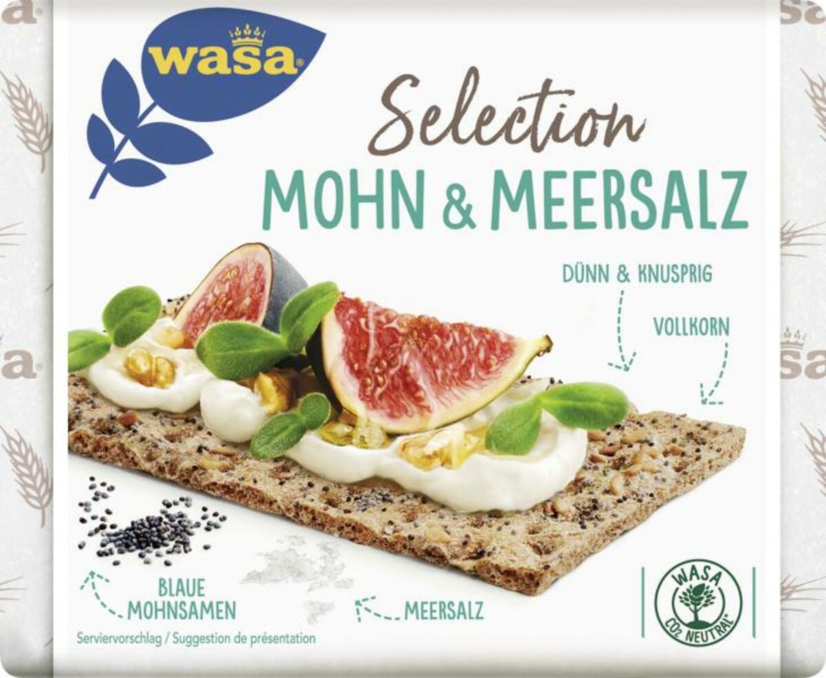 Bild 1 von Wasa Selection Mohn & Meersalz