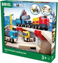 Bild 3 von BRIO® Spielzeug-Eisenbahn BRIO® WORLD, Straßen & Schienen Steinverlade Set, (Set), FSC®- schützt Wald - weltweit