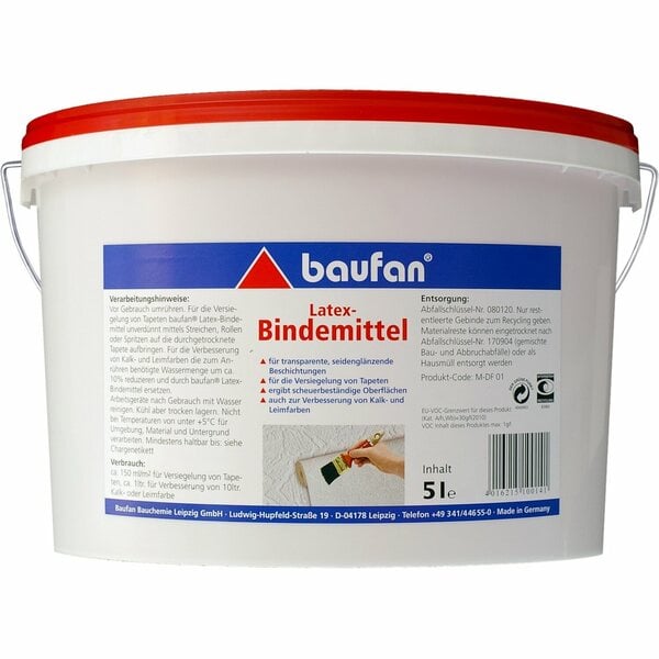 Bild 1 von Baufan Latex-Bindemittel 5 l