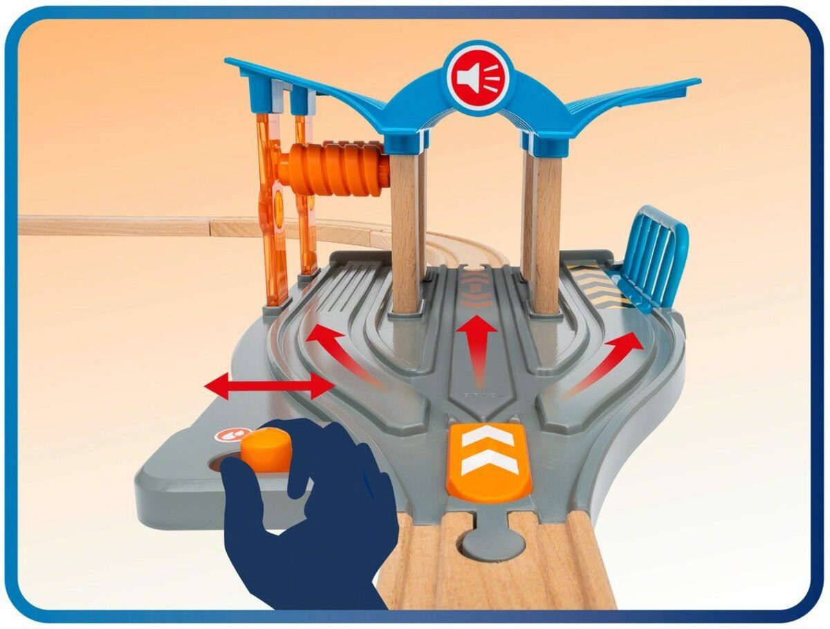 Bild 4 von BRIO® Spiel-Gebäude Smart Tech Sound Waschstraße mit Werkstatt, für die Brio Eisenbahn; FSC® - schützt Wald - weltweit