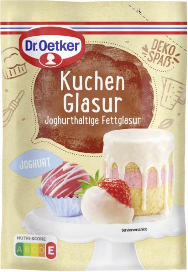 Bild 1 von Dr. Oetker Kuchen Glasur Joghurt