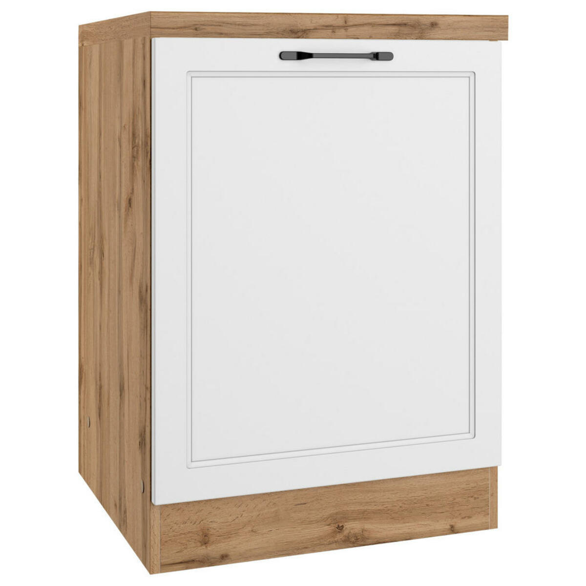 Bild 1 von Held Küchenunterschrank, Weiß, Eiche Wotan, Metall, 1 Fächer, 60x86x60 cm, Made in Germany, Küchen, Küchenmöbel, Küchenschränke, Küchenunterschränke