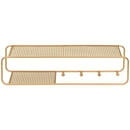 Bild 1 von Mid.you Wandgarderobe, Gold, Metall, 80x20x17 cm, Bsci, Garderobe, Garderobenleisten & Garderobenhaken