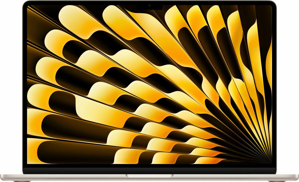 Bild 1 von Apple MacBook Air 15" Notebook (38,91 cm/15,3 Zoll, Apple M2, 10-Core GPU, 512 GB SSD)