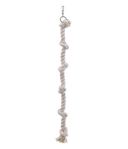 Nobby Kletterseil Cage Toy, weiß, ca. 100 cm