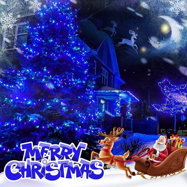 Bild 2 von Rosnek LED-Lichterkette 100-2000 LED 10-100M Lichterkette Beleuchtung, Außen Weihnachten Party, Wasserdicht