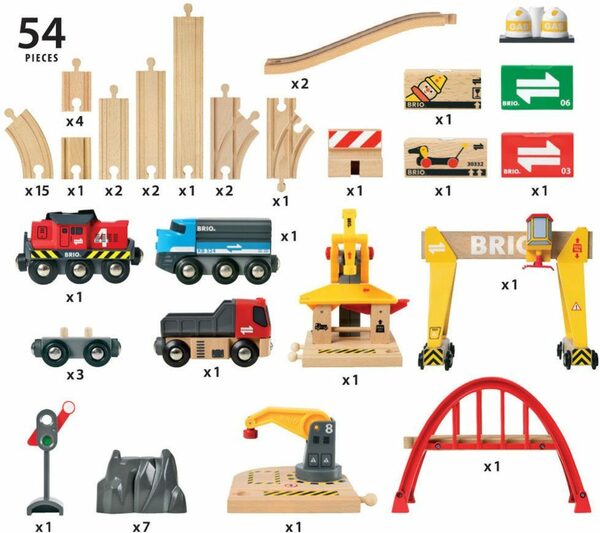 Bild 4 von BRIO® Spielzeug-Eisenbahn BRIO® WORLD, Frachten Set Deluxe, (Set), FSC®- schützt Wald - weltweit