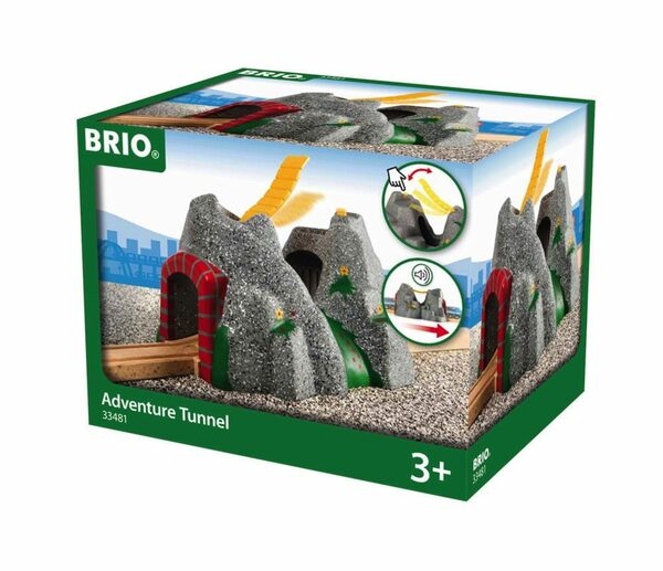 Bild 1 von BRIO® Spielzeugeisenbahn-Tunnel Brio World Eisenbahn Tunnel Magischer Tunnel 33481
