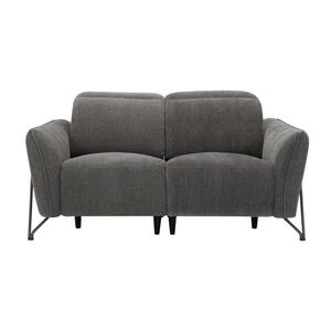 Livetastic 2-Sitzer-Sofa, Dunkelgrau, Textil, 164x83x107 cm, Wohnzimmer, Sofas & Couches, Sofas, 2-Sitzer Sofas
