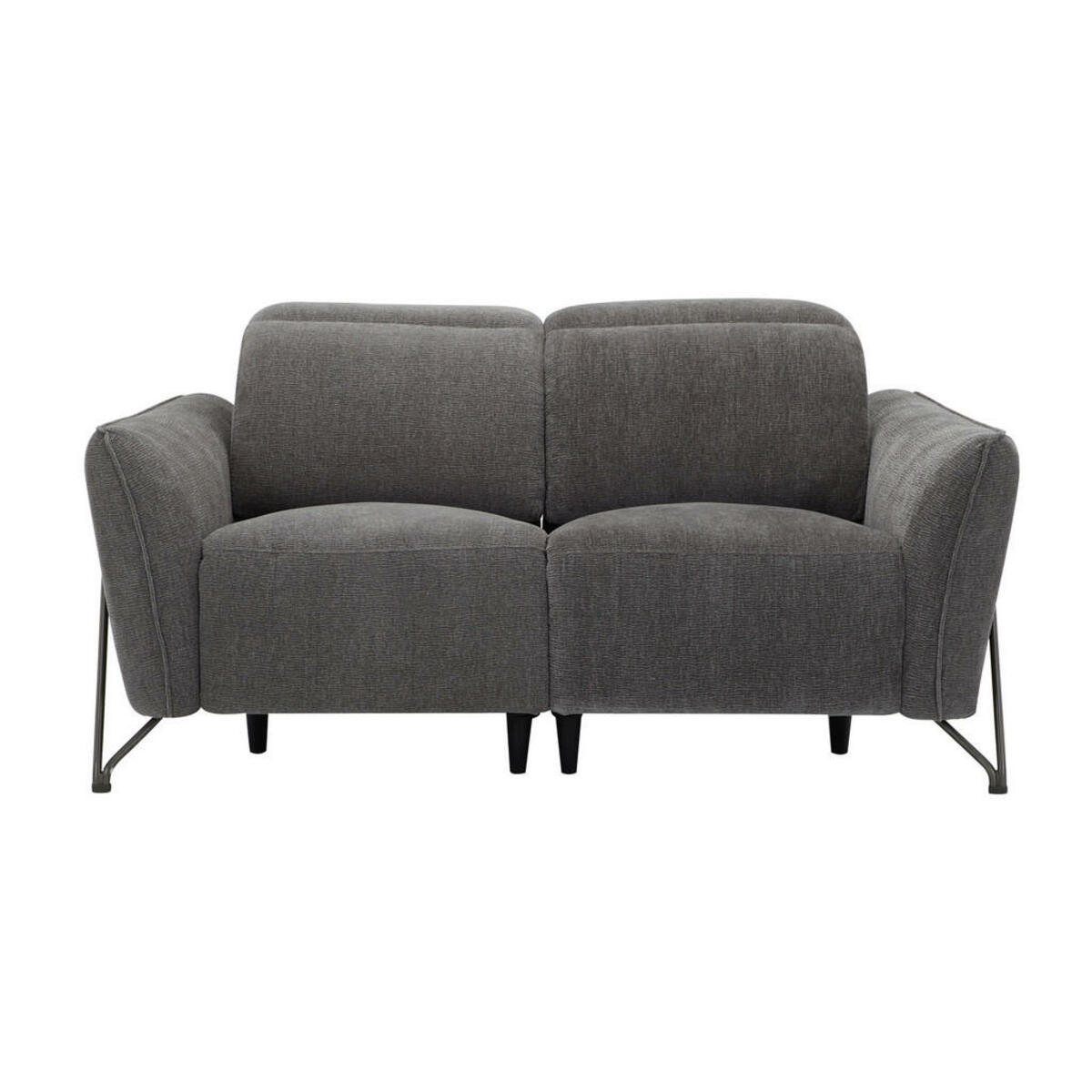 Bild 1 von Livetastic 2-Sitzer-Sofa, Dunkelgrau, Textil, 164x83x107 cm, Wohnzimmer, Sofas & Couches, Sofas, 2-Sitzer Sofas