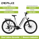 Bild 3 von DERUIZ E-Bike MICA-G 28 Zoll E-Bike 250W 80Nm Mittelmotor, 48V / 644Wh Akku, 9 Gang SHIMANO SHIMANO ALTUS, 9-Gang Schaltwerk, Kettenschaltung, Mittelmotor, 644,00 Wh Batterie, (mit Akku-Ladeger