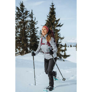 Fleecejacke Damen Winterwandern - SH500 X-Warm