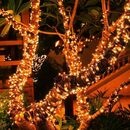 Bild 1 von Sunicol LED-Lichterkette 10/20/50/100M, wasserdicht, 8 Funktionen, Lichtsensorsteuerung, für Haus Garten Party Weihnachten Deko