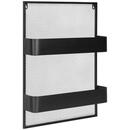 Bild 1 von Mid.you Wandgarderobe, Schwarz, Metall, 45x10x60 cm, Bsci, Garderobe, Garderobenleisten & Garderobenhaken