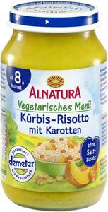 Alnatura Kürbis Risotto mit Karotten