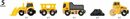Bild 2 von BRIO® Spielzeug-Eisenbahn Baustellenfahrzeuge, (Set, 3-tlg), Kipper, Walze und Bagger m. Anhänger; FSC® - schützt Wald - weltweit