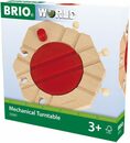 Bild 2 von BRIO® Spielzeugeisenbahn-Kreuzung Holzspielzeug, BRIO® WORLD, Mechanische Drehscheibe, FSC®- schützt Wald - weltweit