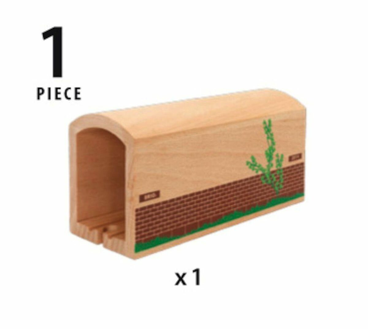 Bild 1 von BRIO® Spielzeugeisenbahn-Tunnel Brio World Eisenbahn Tunnel Hoher Holz-Tunnel 33735