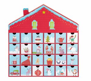 JUNG befüllbarer Adventskalender Livarno Adventskalender zum Befüllen, 24 Boxen wiederverwendbar (Herren, Männer, Mädchen, Jungs, 24-tlg), Weihnachtskalender Frau, Adventkalender Mädchen Da