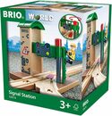 Bild 2 von BRIO® Spielzeugeisenbahn-Gebäude Holzspielzeug, BRIO® WORLD, Signal Station, FSC®- schützt Wald - weltweit