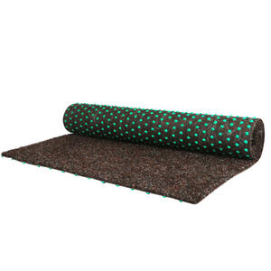 Rasenteppich Georgia, Braun, Textil, Uni, rechteckig, 133 cm, Made in EU, beliebig kürzbar, in verschiedenen Größen erhältlich, UV-beständig, pflegeleicht, strapazierfähig, leicht zusammenrollb