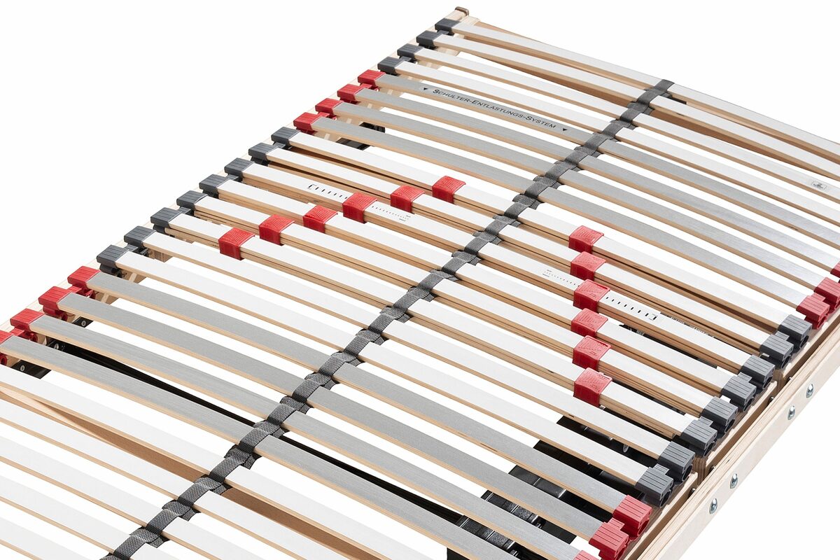 Bild 4 von Lattenrost mit Motor »Sverre Motor«, OTTO products, Kopfteil motorisch verstellbar, Fußteil motorisch verstellbar, Lattenrost in verschiedenen Größen erhältlich, komfortabler Lattenrost