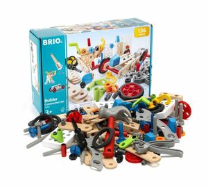 BRIO® Spielbausteine Brio Spielzeug Bausystem Builder Konstruktion Set 135 Teile 34587
